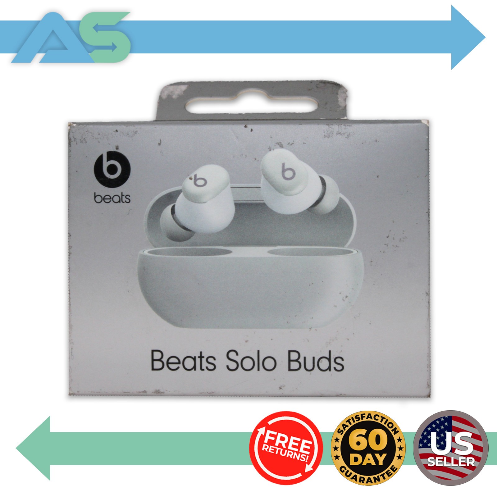 Beats Solo Buds True Wireless Bluetooth Earbuds w/ Spatial Audio 18-Hour Battery