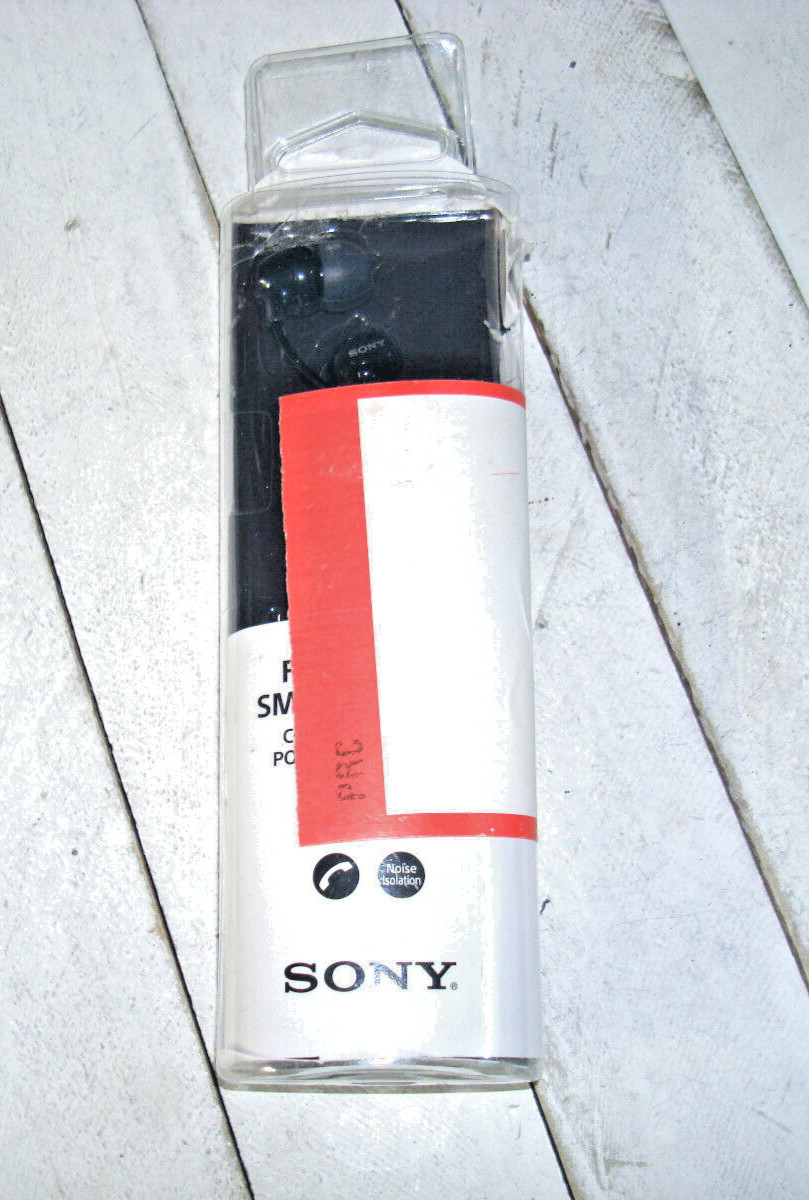 Genunie SONY MDR-EX14AP Black Earbud Headphones Inline Mic & Controler