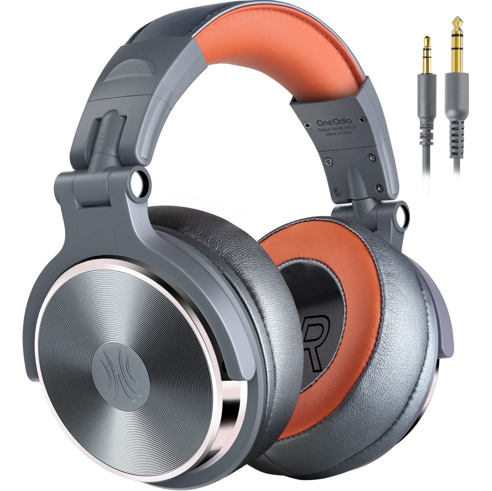 Hi-Res Over Ear Headphones 50mm for Studio Monitoring Mixing Wired