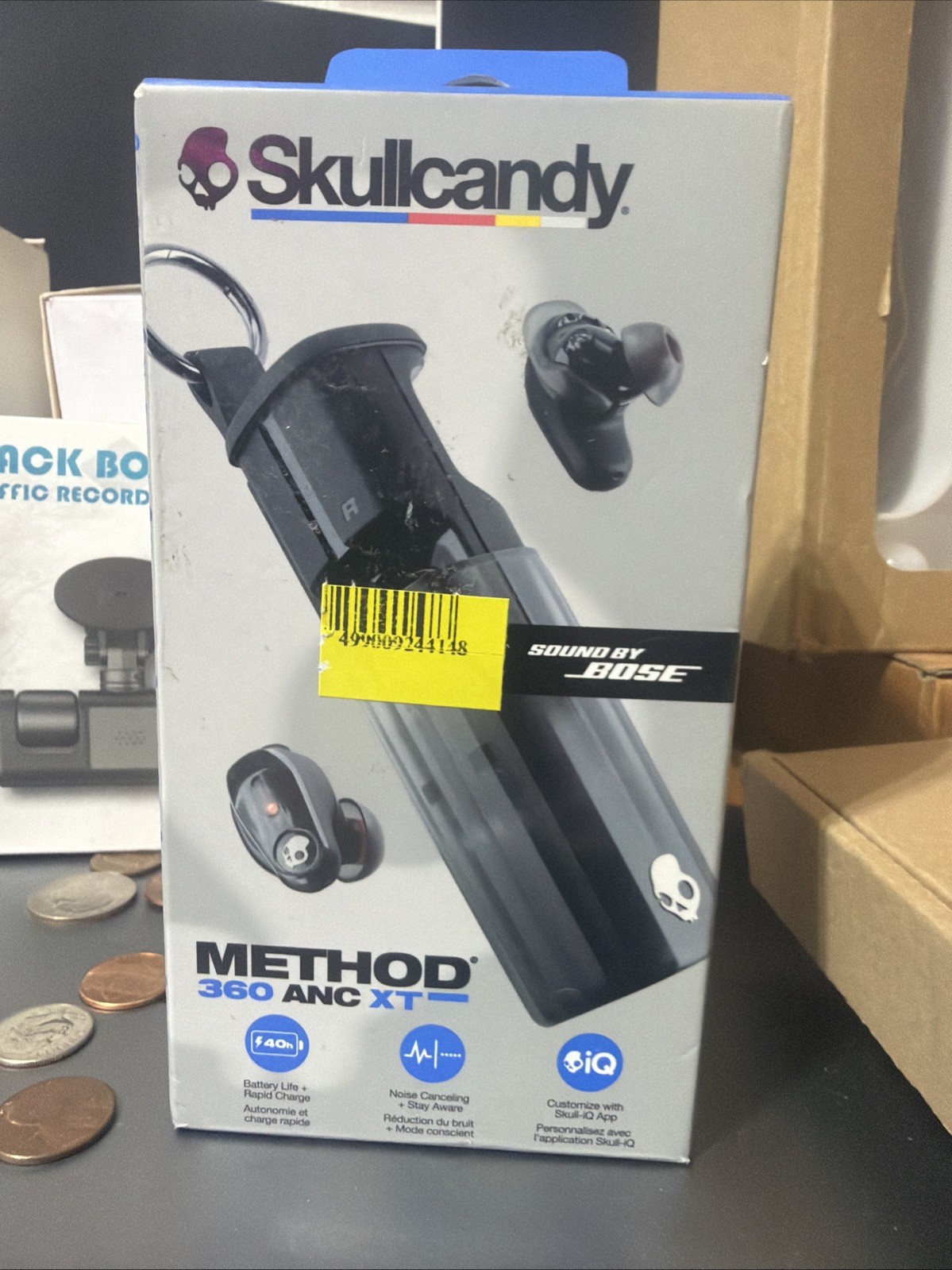 Skullcandy Method 360 ANC Wireless Earbuds Sound by Bose