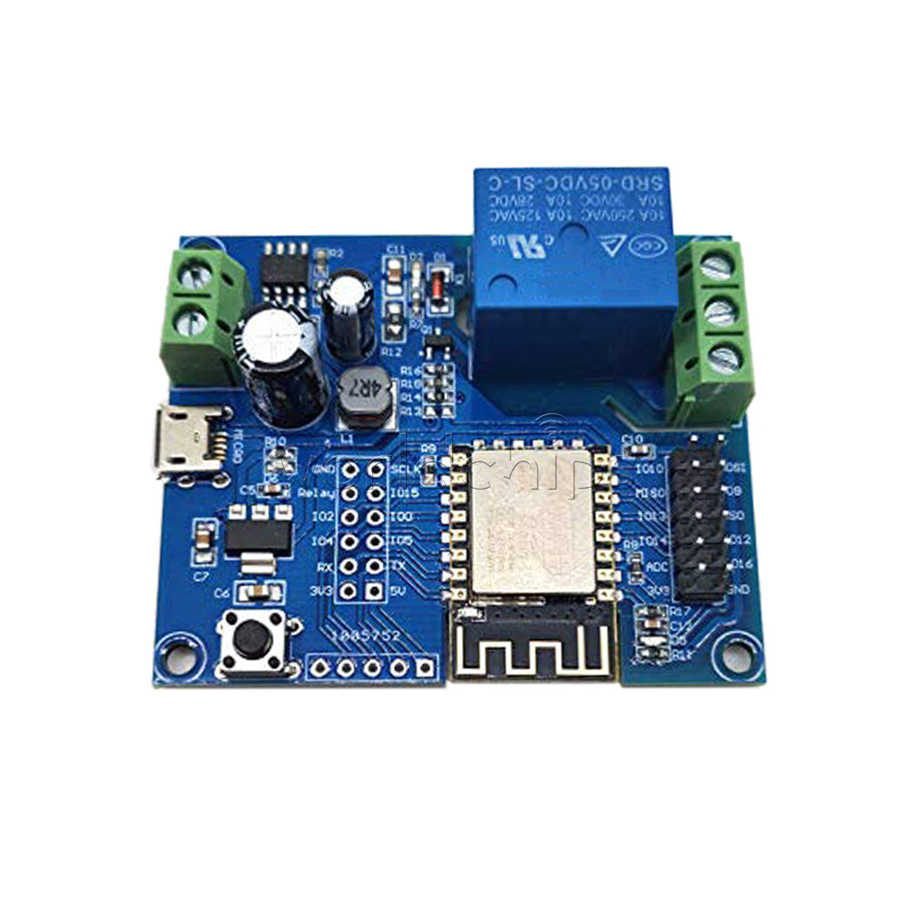 20PCS DC5-80V Power Supply ESP8266 WIFI Relay Module ESP-12F Development Board