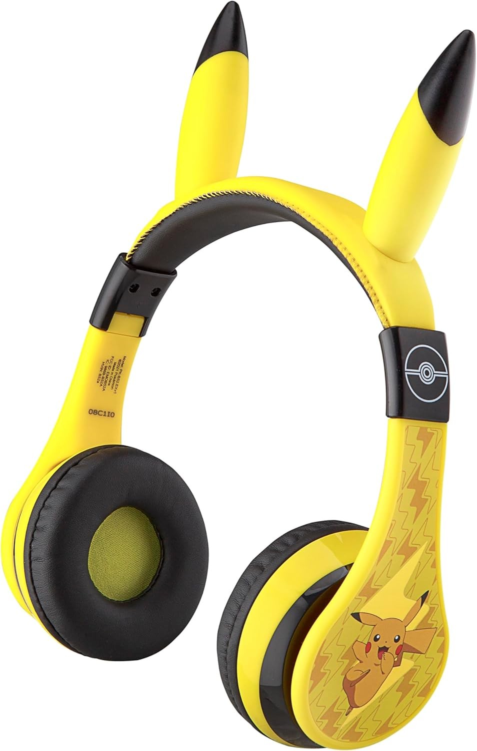Pokemon Bluetooth Headphones, Wireless Headphones with Microphone Includes Au…