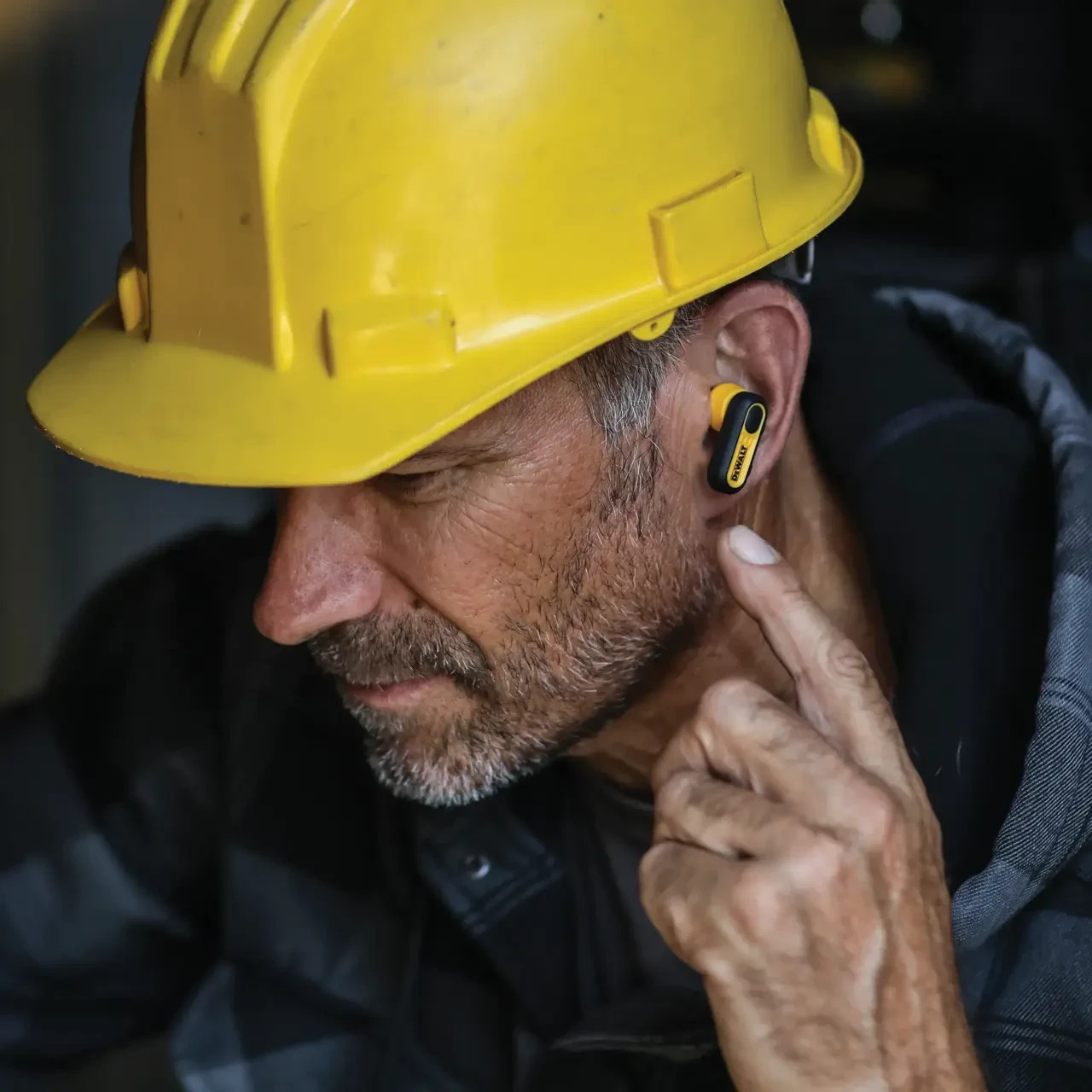 DEWALT DXMA1902092 Pro-X1 Jobsite Bluetooth Earbuds – Black/Yellow NEW