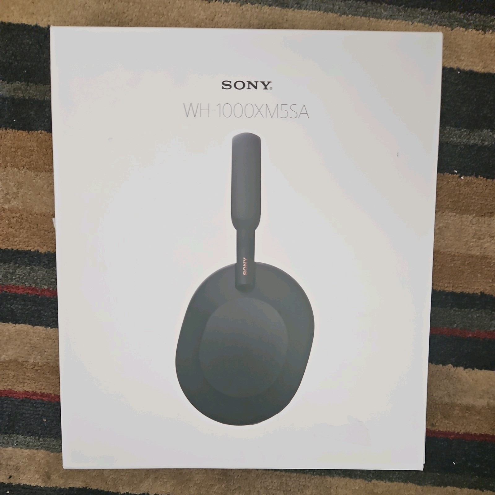 Sony WH1000XM5/SA Wireless Noise Canceling Over Ear Headphones Black / OPEN BOX