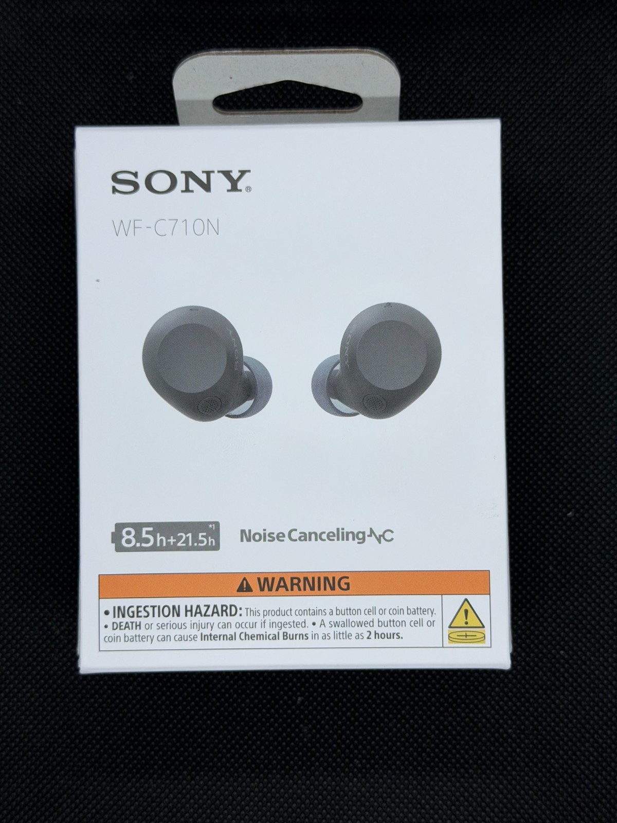 NEW SONY WF-C710N TRULY WIRELESS NOISE CANCELLING EARBUDS BLACK FAST SHIPPING