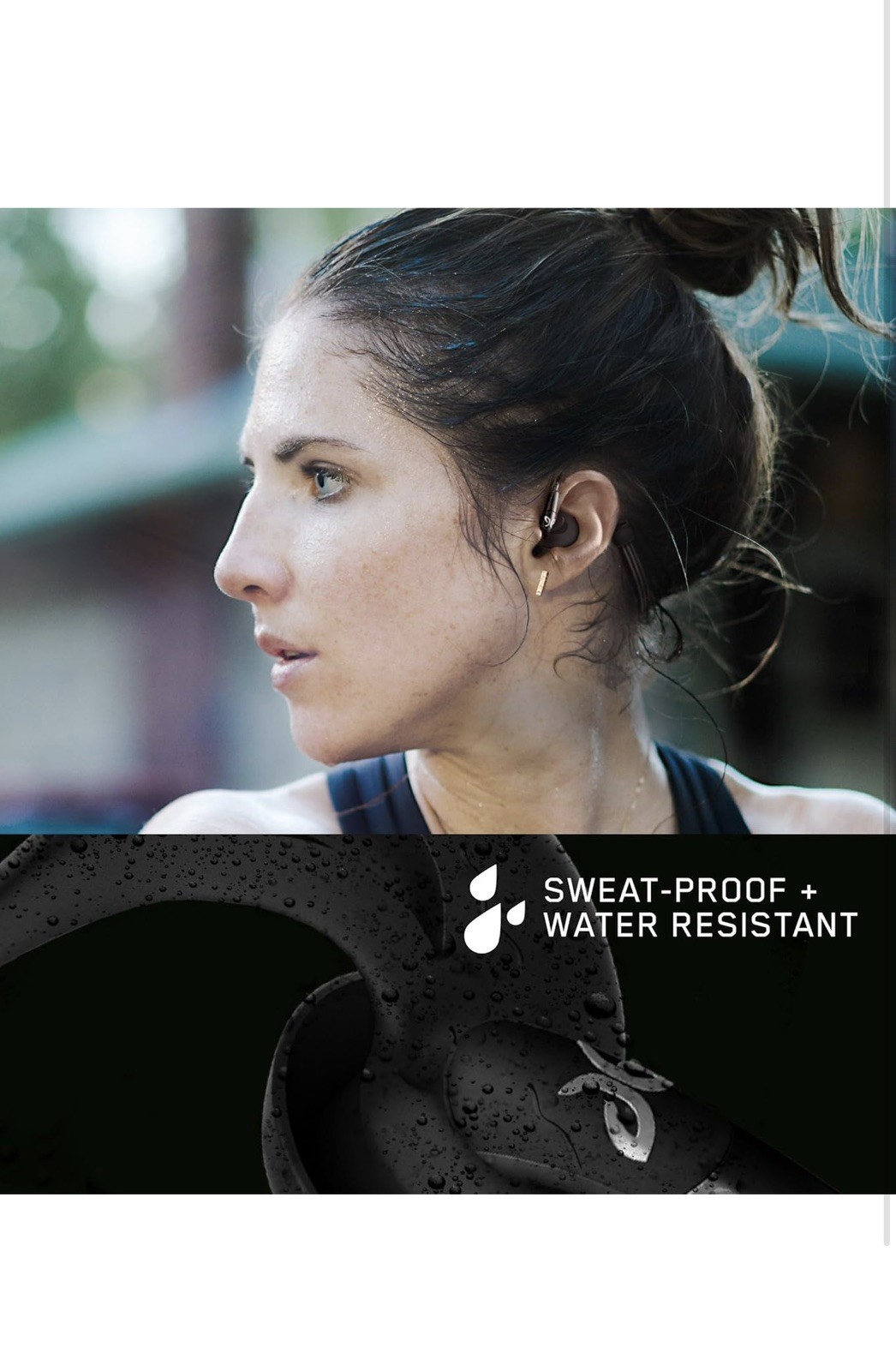 Jaybird FREEDOM 2 In-Ear Wireless Bluetooth Sport Headphones with SpeedFit Black