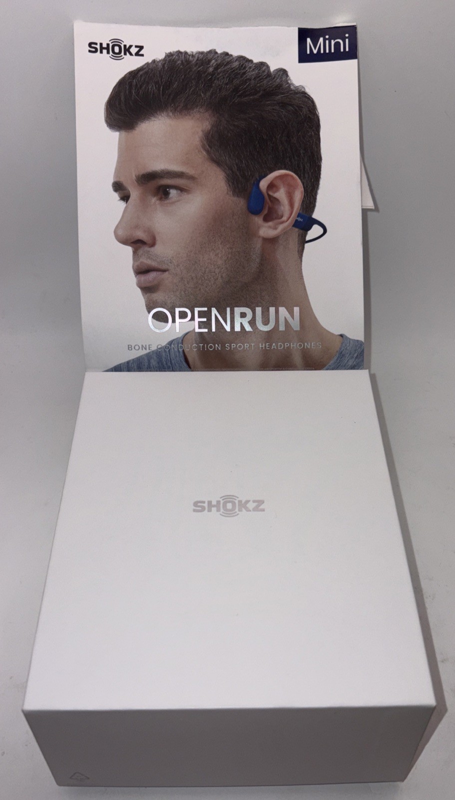 Shokz – OpenRun Mini Bone Conduction Open-Ear Endurance Headphones – Blue