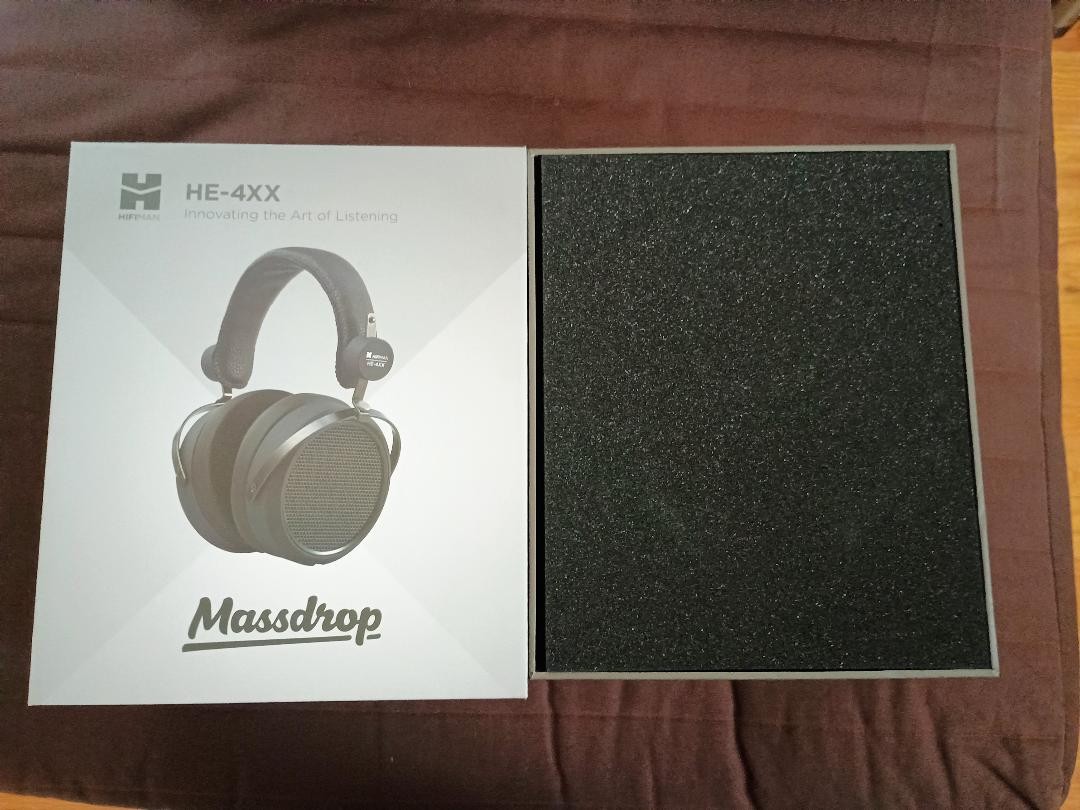Massdrop x HIFIMAN HE4XX Planar Magnetic Headphones – Black