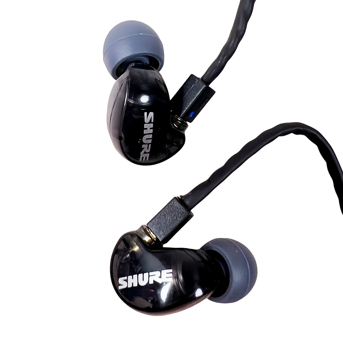 Shure SE215K Professional In Ear Live Sound Monitoring Headphones Black Earbuds