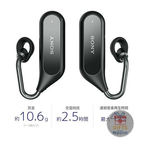 Sony Xperia Ear Duo XEA20JP Wireless Open-Ear Earphones Black 2018 Model