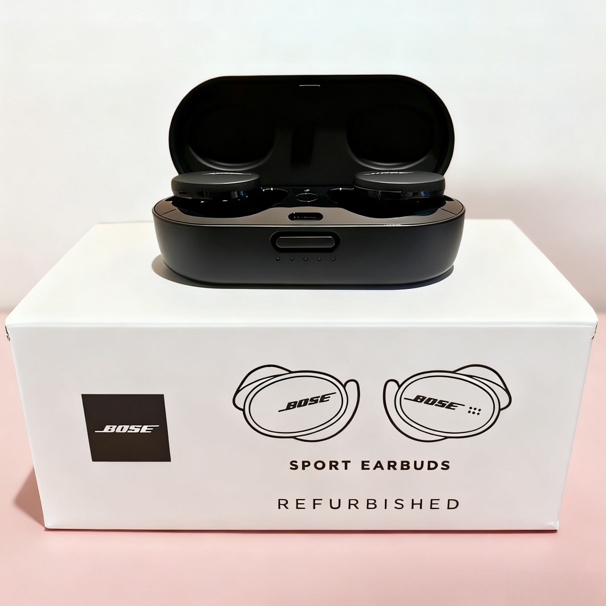 Bose Sport Earbuds Wireless Earphones Bluetooth Headphones In-Ear Earbuds Black