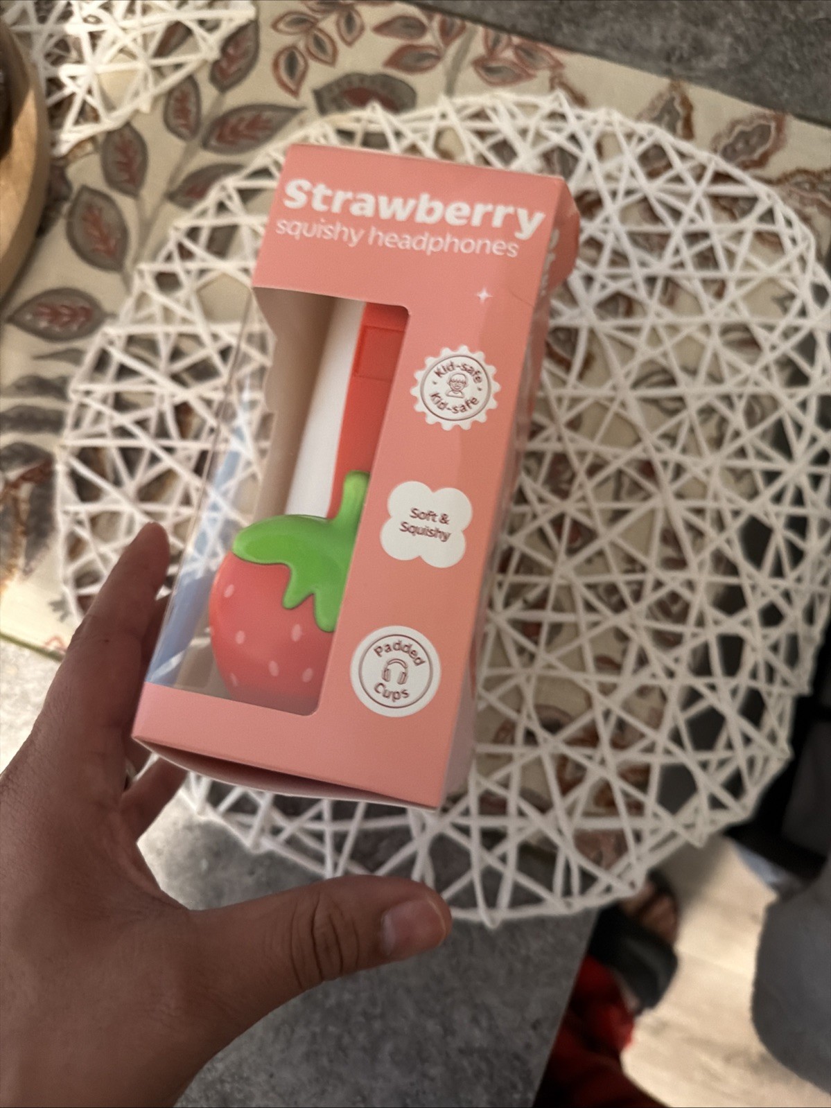 Strawberry Squishy Headphones Soft And Squishy