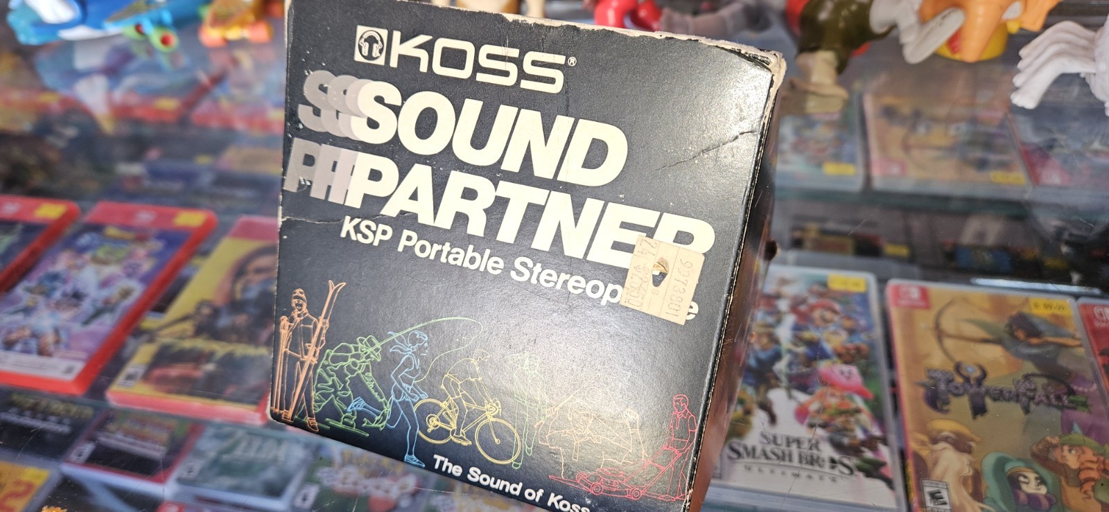 Rare Koss Sound Partner KSP I 1981 Classic On Ear Wired Headphones Working