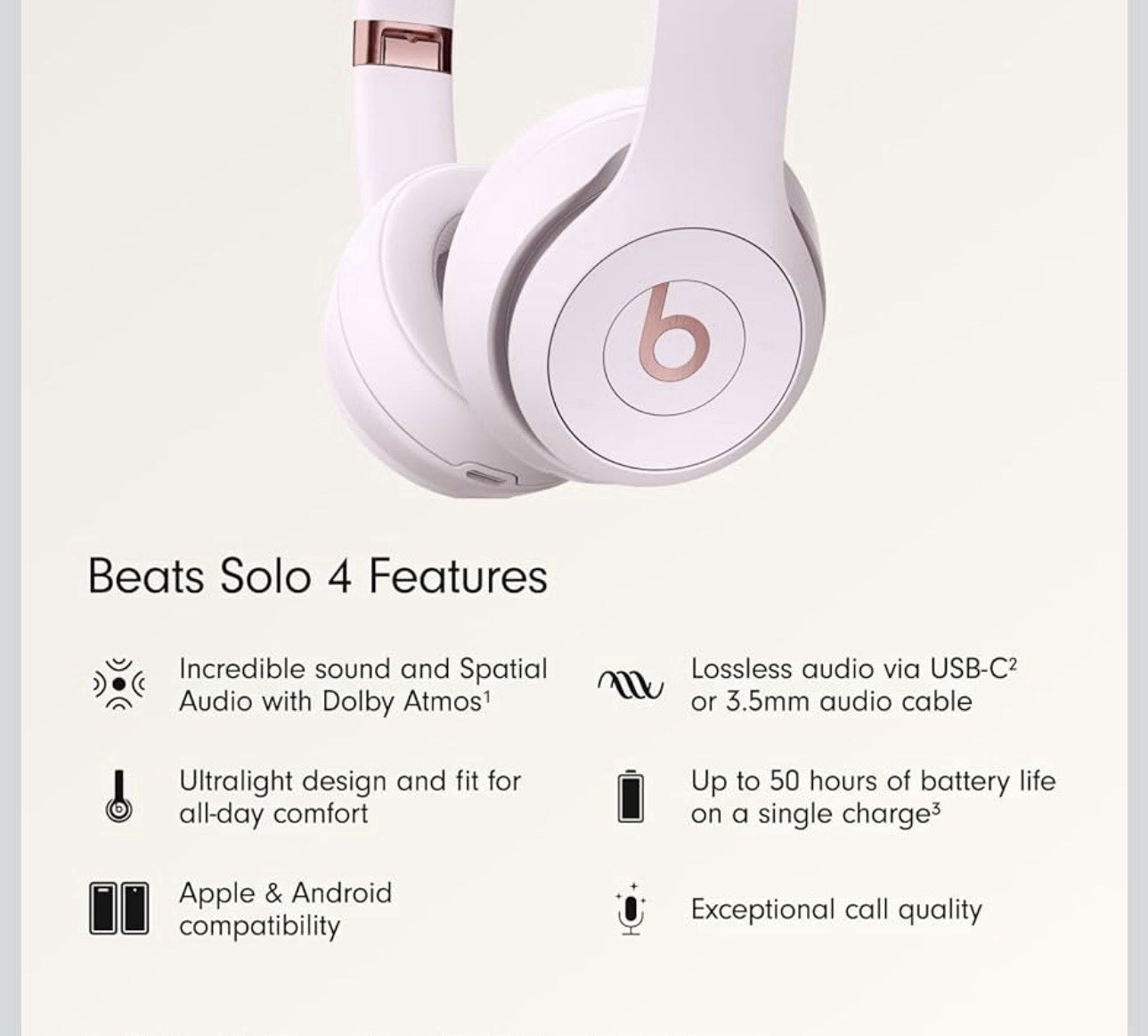 DR. DRE BEATS SOLO 4 CLOUD PINK SEALED
