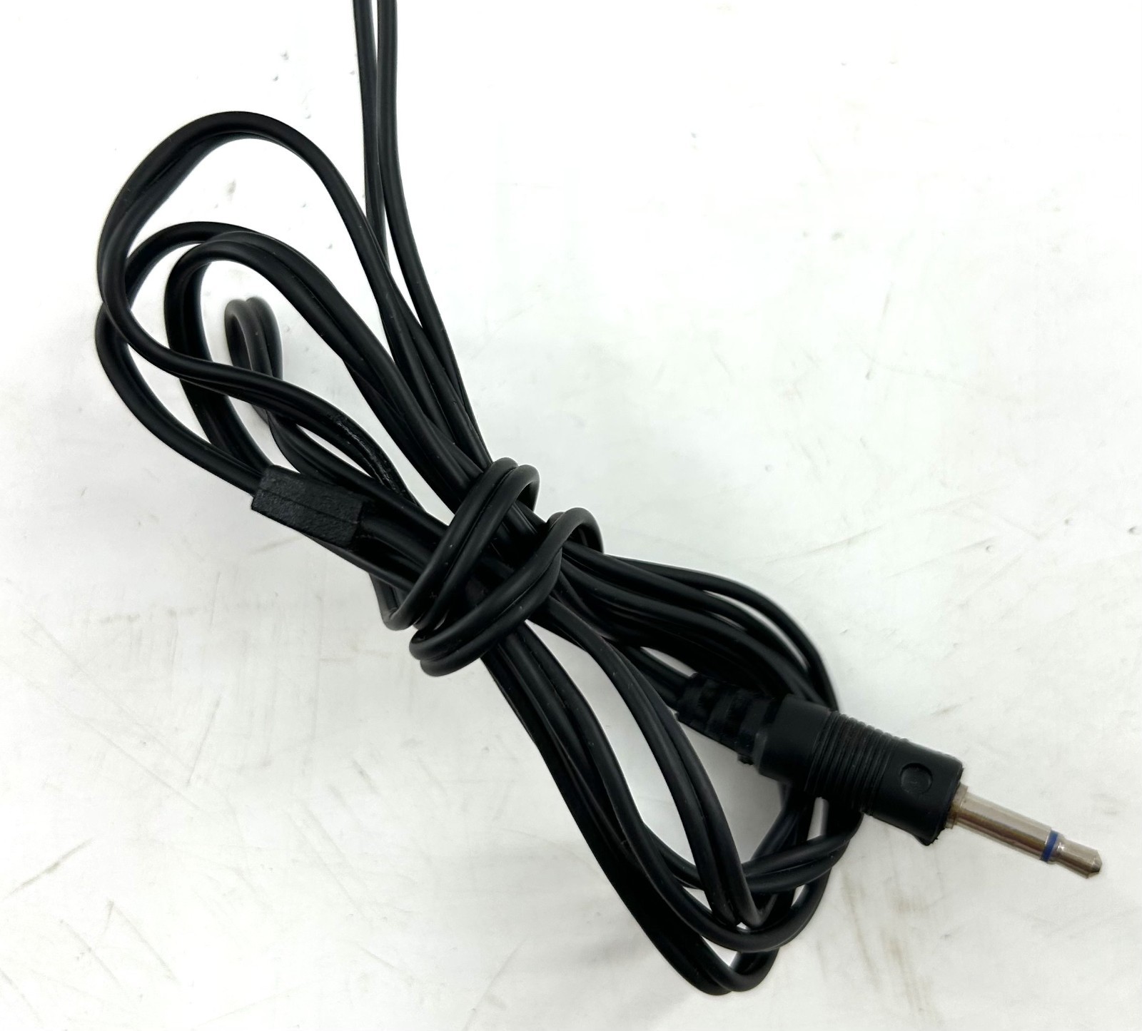 Vintage 1990s Generic Basic Corded Foam Headphones, Metal Frame, Black , Tested