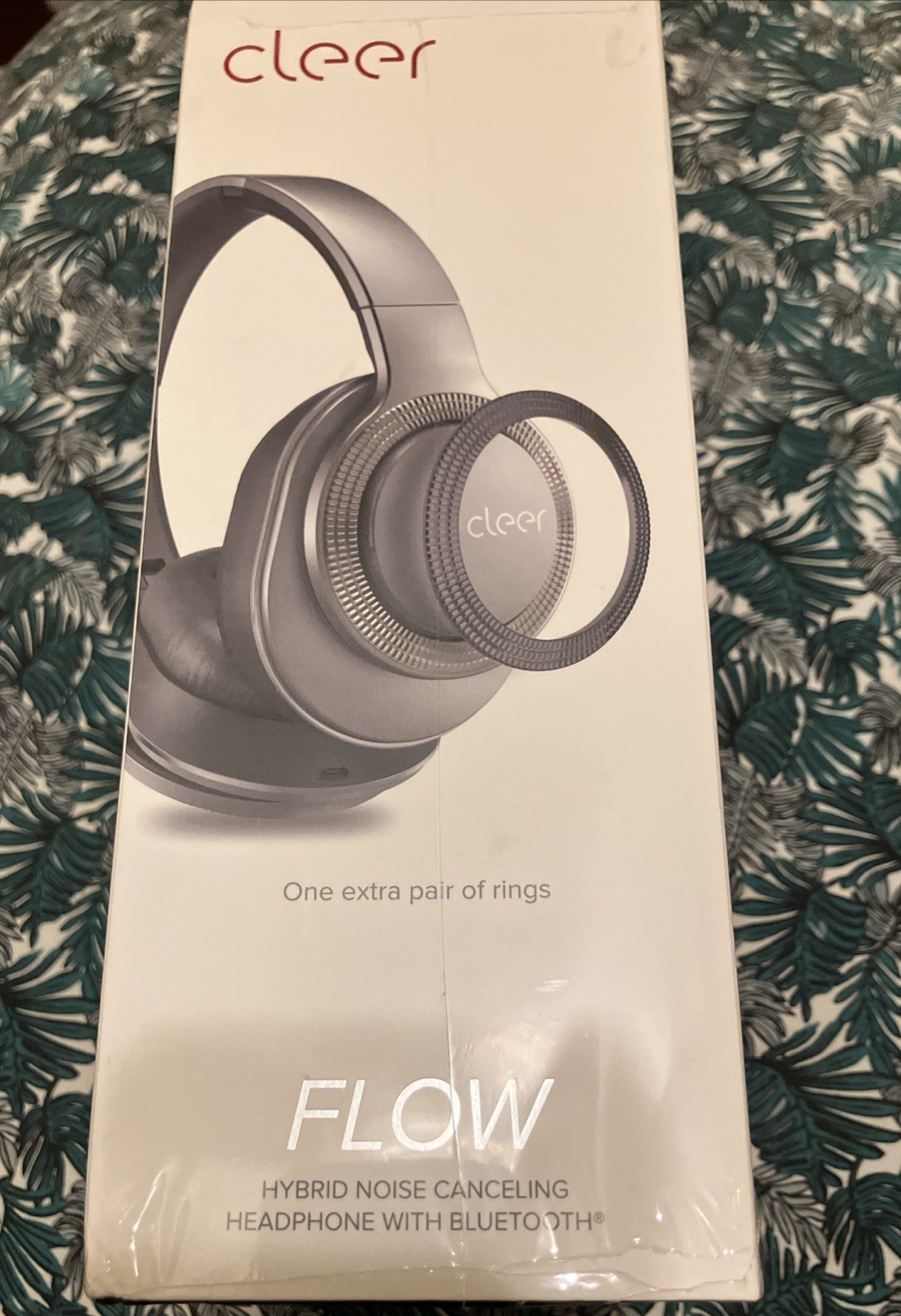 DISCONTINUED Cleer Flow Noise-Canceling Wireless Bluetooth Headphones SILVER
