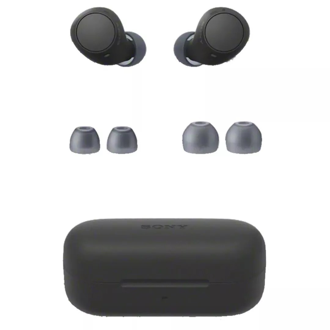 Sony WF C510 Truly Wireless Black Earbuds with Up To 11 Hours Battery Life