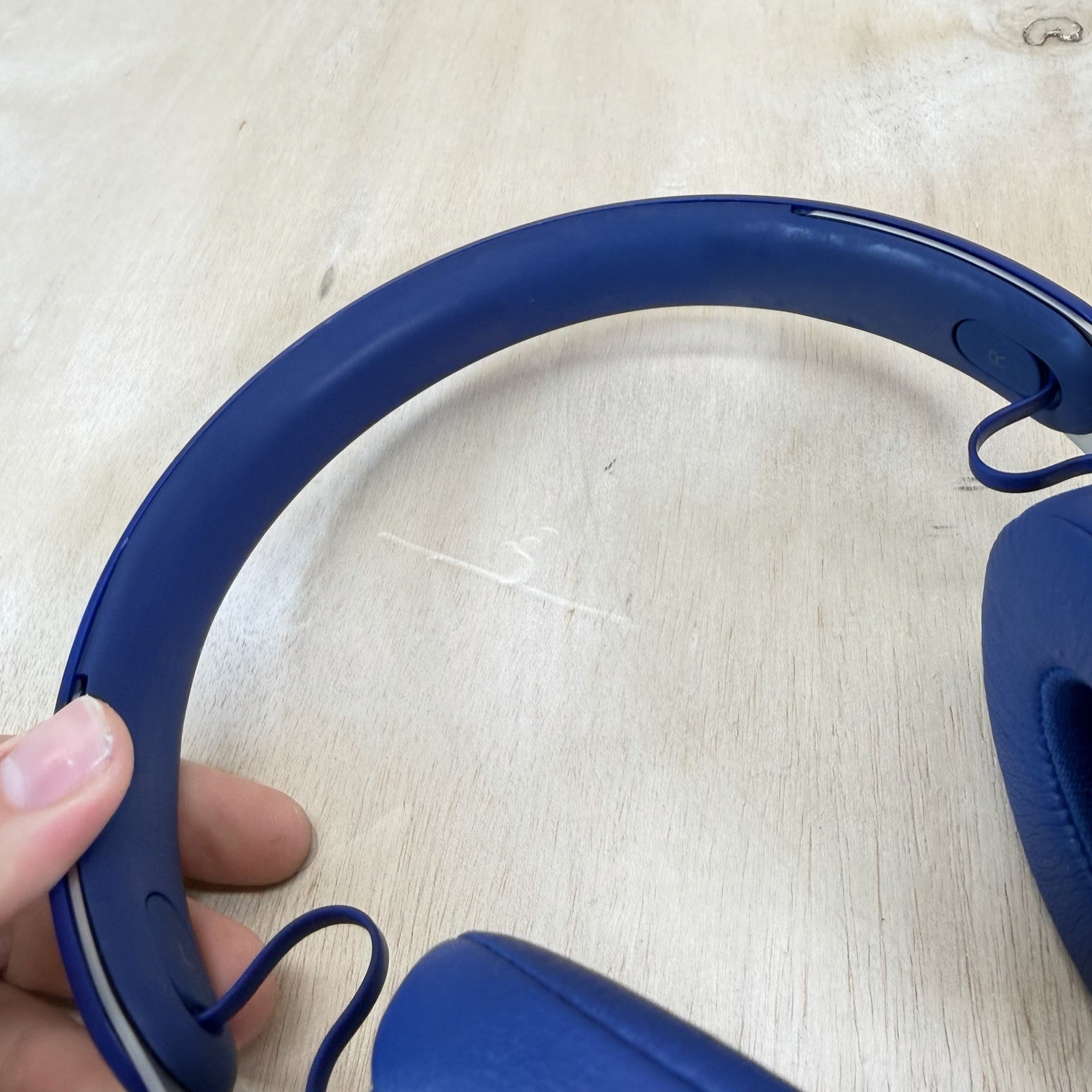 BEATS EP By Dr Dre ML9D2LLA Wired On Ear Headphones Blue Tested
