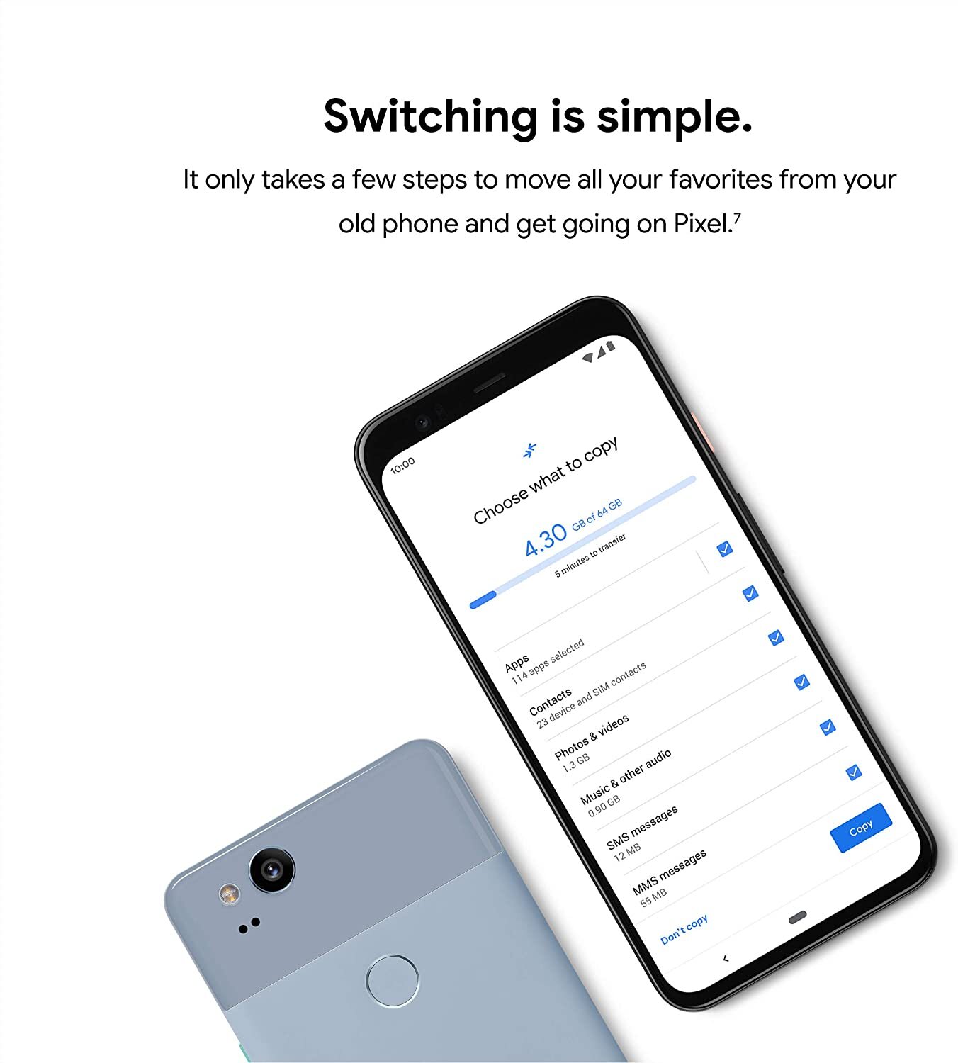 Google Pixel 4 – Just Black – 64GB – Unlocked -64GB – Good