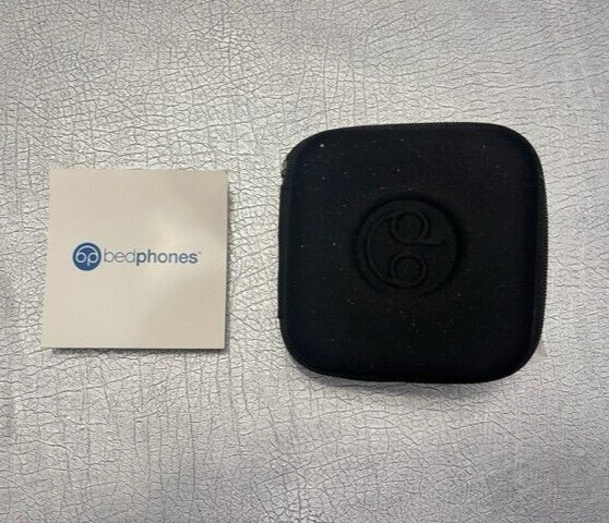 Bedphones Sleep Headphones by DubsLabs, Wired Blue Headphones & Protective Case