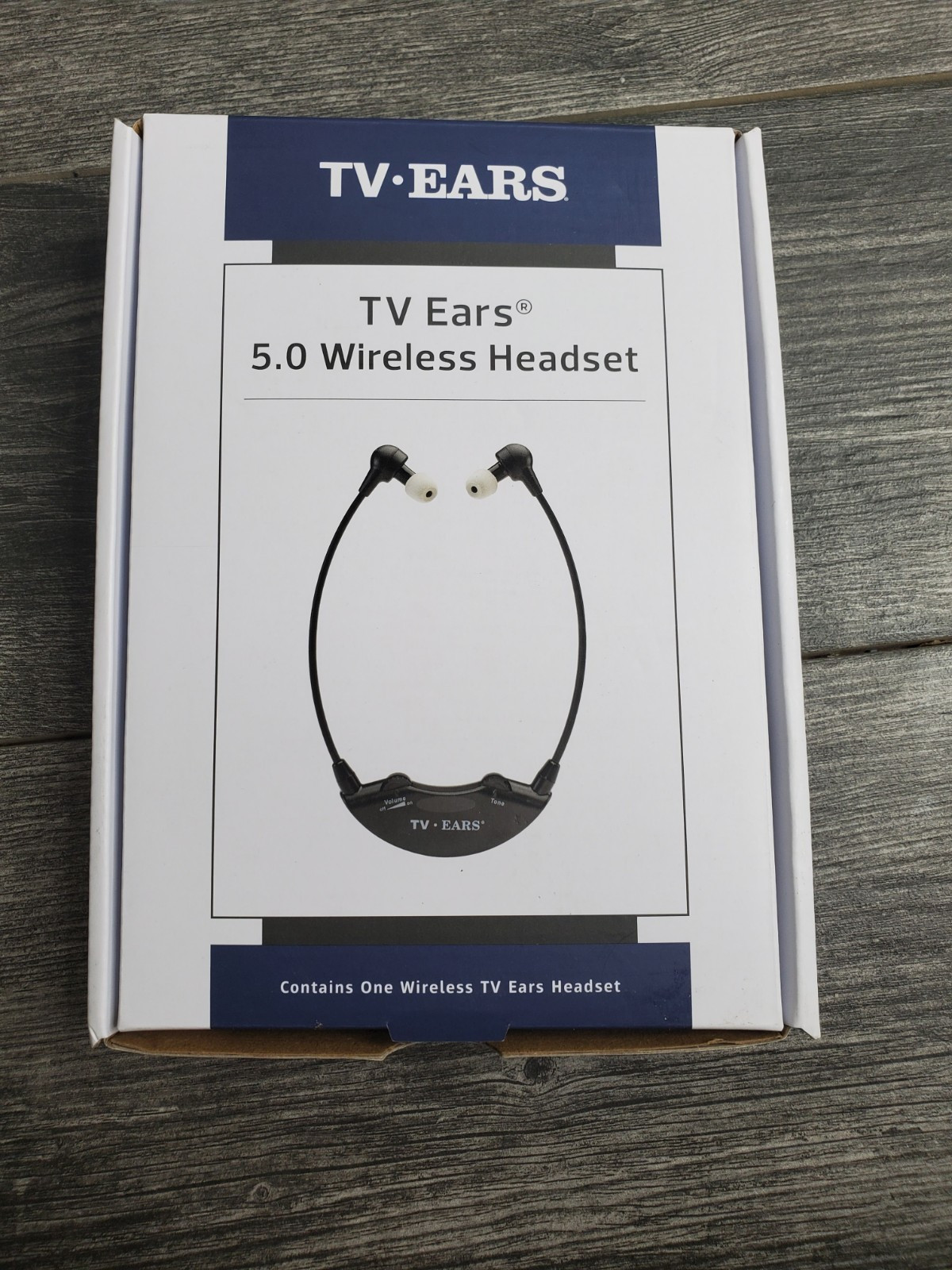 TV Ears Lightweight Comfortable – Black