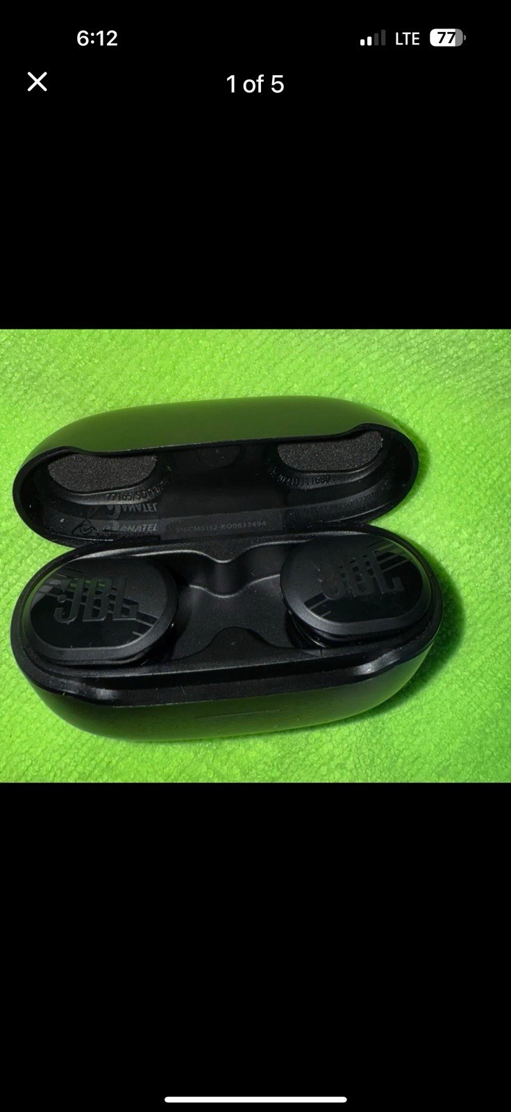 JBL True Wireless Earbuds with Charging Case