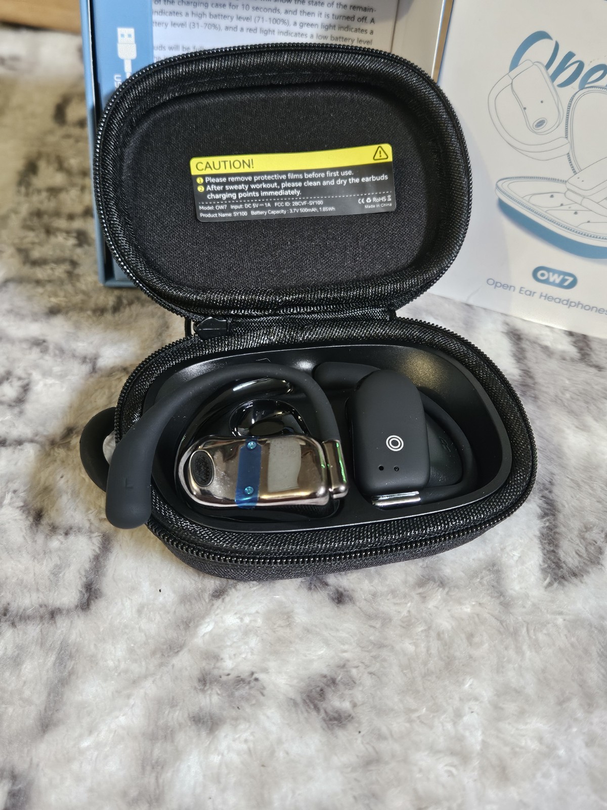 podbuds OW7 Open-Ear Headphones True Wireless Bluetooth Ear-Hook