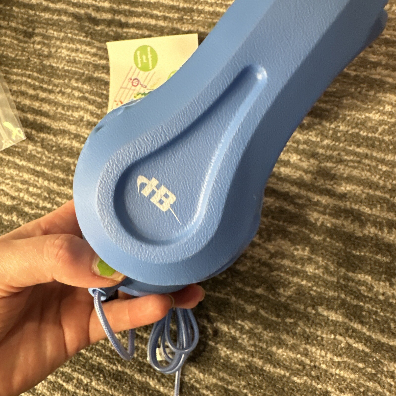 Hamilton Buhl Headphones Flex-Phones Stereo Blue Kids Industructable Tough New