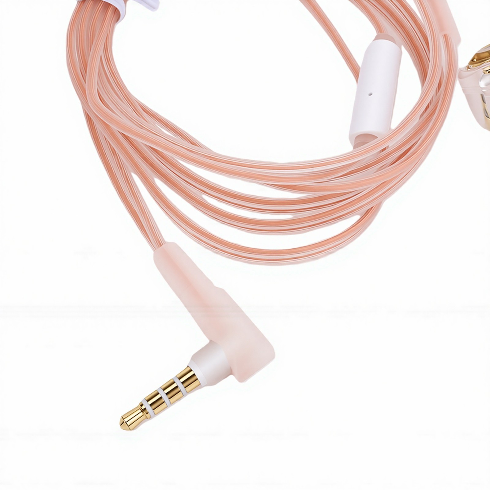 Wired Gaming Earbuds With Mic HiFi Deep Bass 3.5mm Wired IEM Gaming Headpho HCTQ