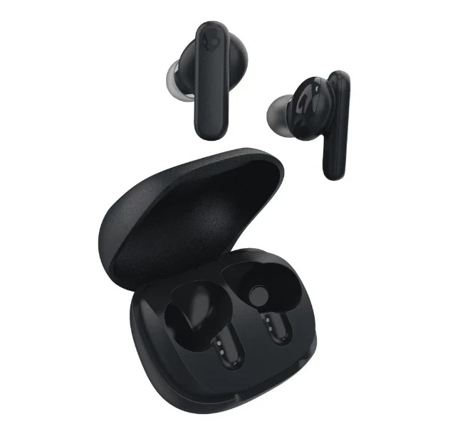 Skullcandy Smokin’ Buds XT – Sleek Fit, Elevated Sound – Black