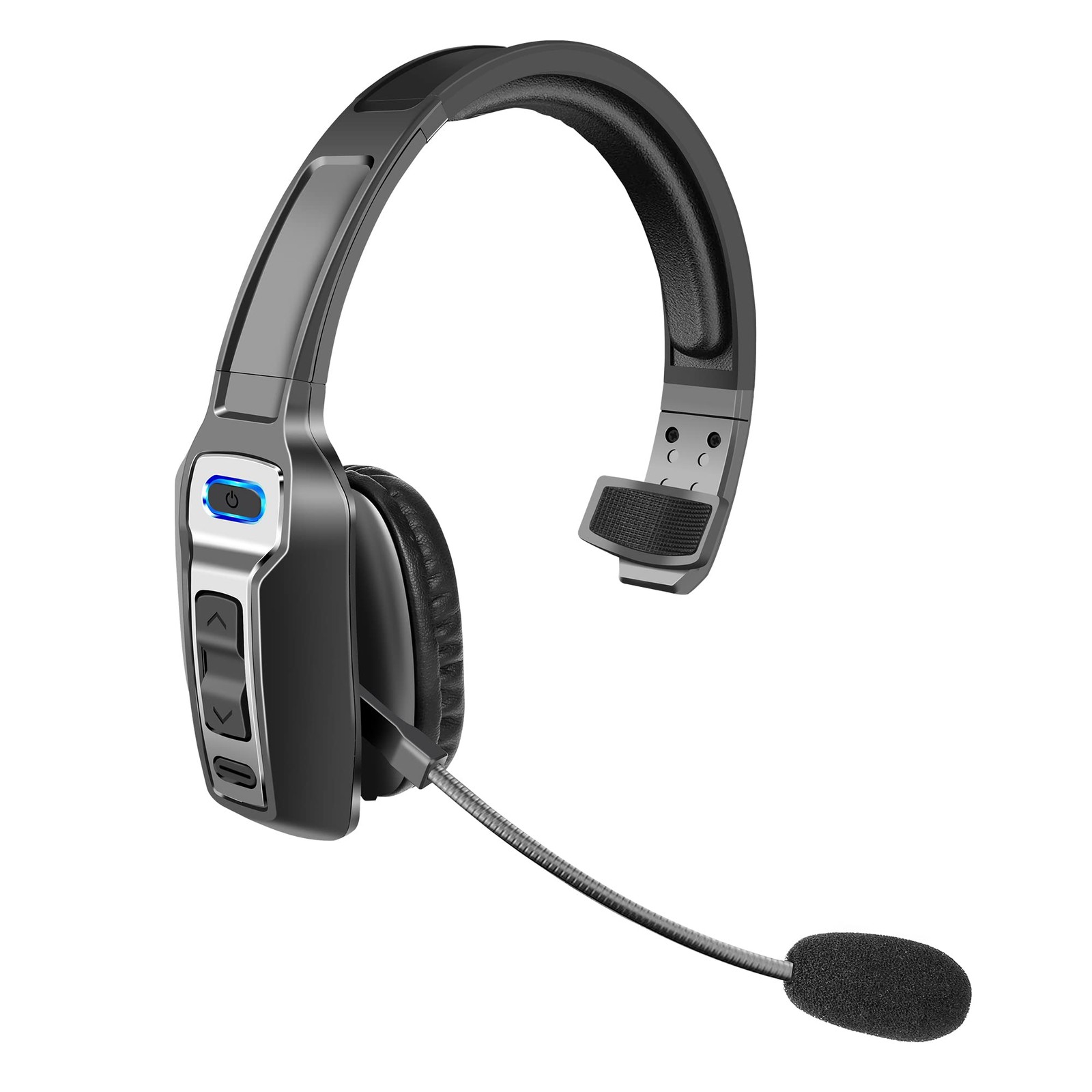 Trucker Bluetooth Headset, V5.2 Wireless Headset with Upgraded Microphone AI …