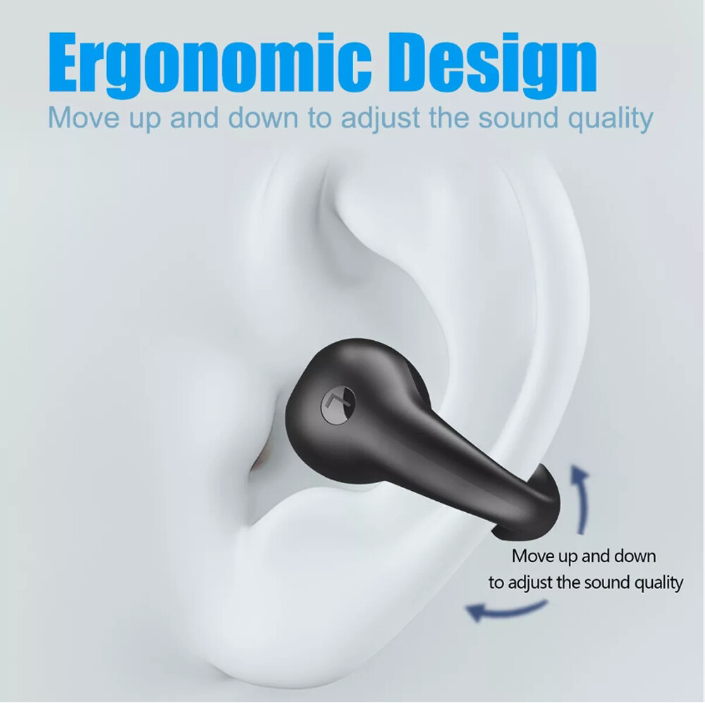 Wireless Earbuds Ear Clip Bluetooth 5.3 Headphone Sport Headset Bone Conduction