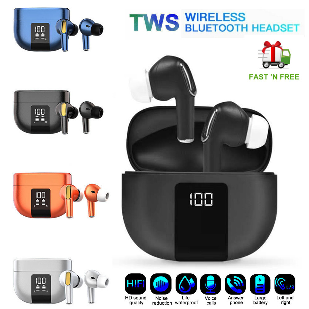 High Quality Bluetooth 5.2 Earphones Ture Wireless Bass Earbuds In-Ear Earpieces
