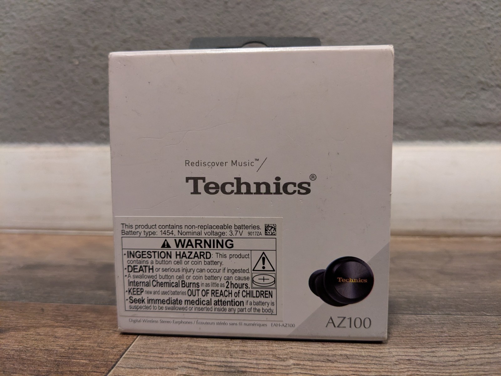 Technics EAH-AZ100 True Wireless Bluetooth Earbuds/ANC/3-Multipoint/10-hr🔋Black