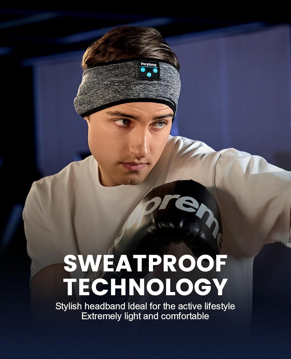 Bluetooth Sleep Headphones for Side Sleepers – 10+ Hours Playback