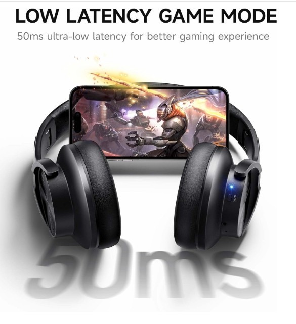 Picun B8 Bluetooth Headphones, 120H Playtime Headphone Wireless Bluetooth with 3