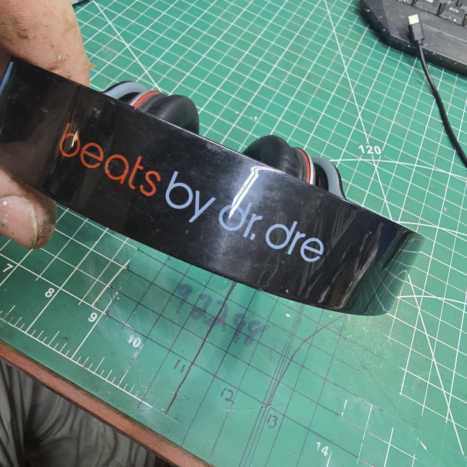 Beats By Dr Dre Monster Solo Hd Black Red And Gray Head Phones