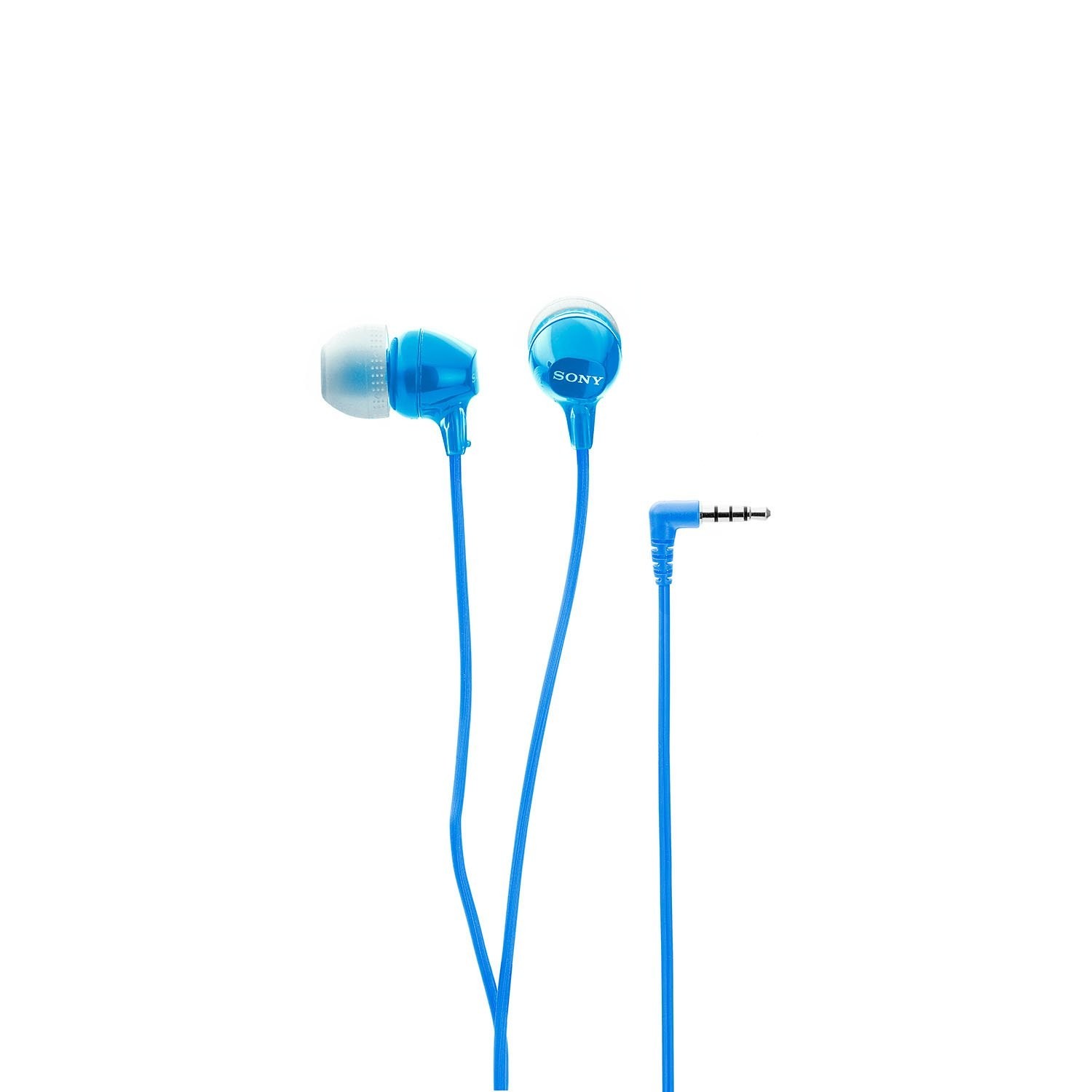 Sony MDR-EX14AP Wired in Ear Headphone with Mic (blue) PAIR ( 2 PIECES)