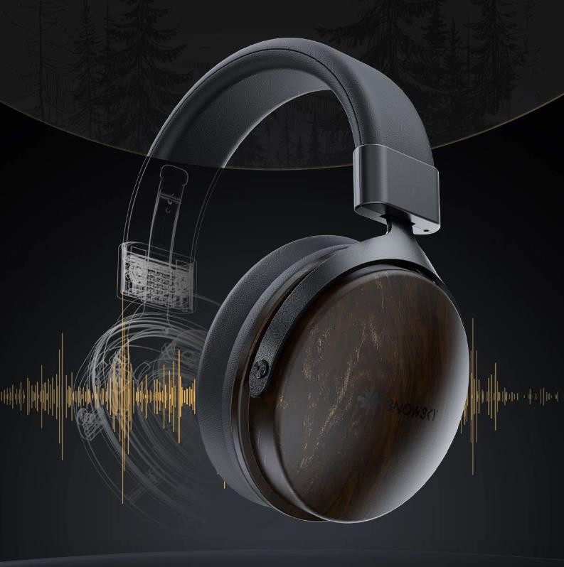 FiiO SNOWSKY NATURE Wired Over-Ear Headphones HiFi With Replaceable 3.5mm Cable