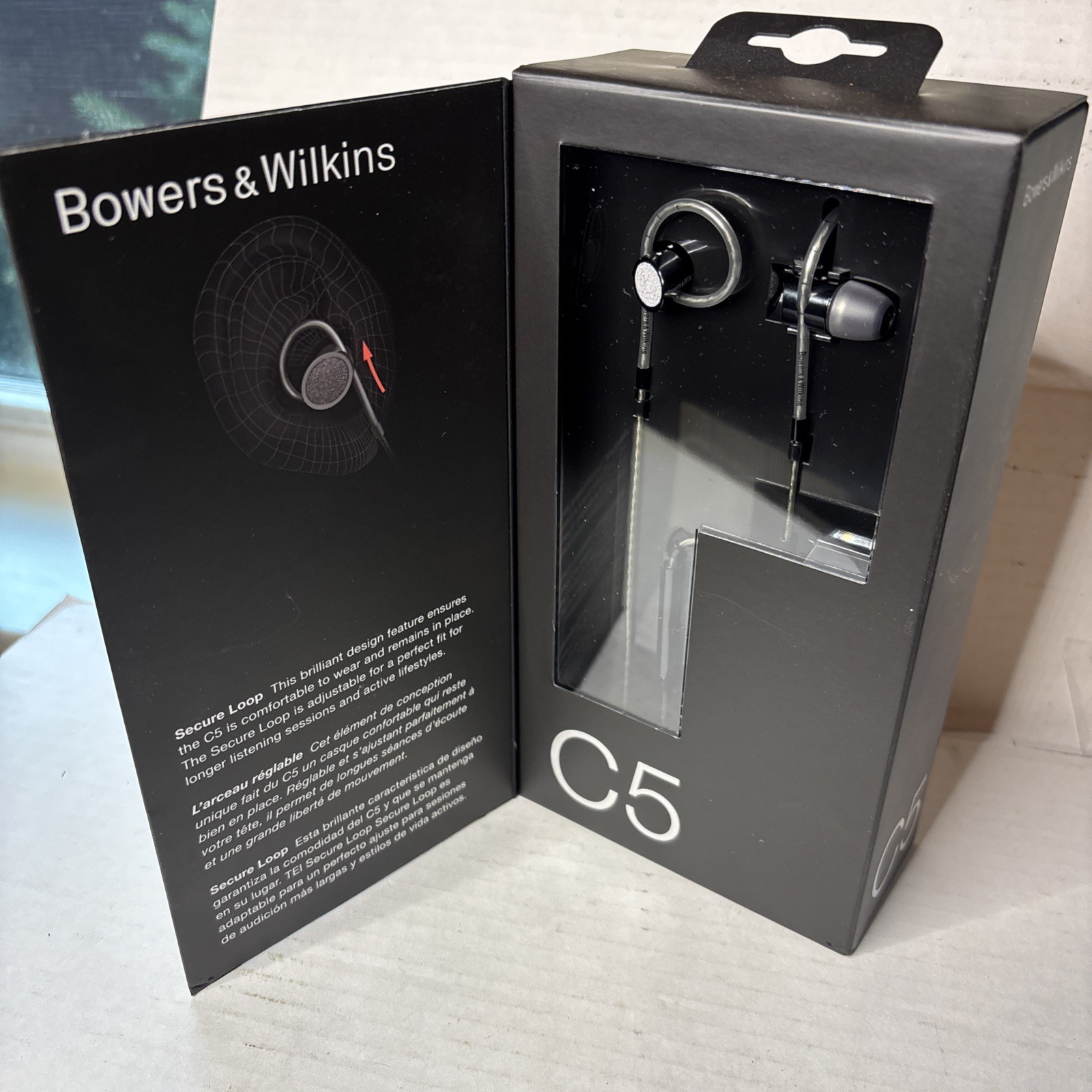 Bowers & Wilkins C5 Wired Earphones Brand New Sealed
