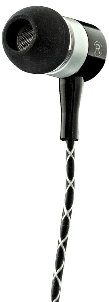Kicker 46EB54 In Ear Earbuds Black Wired Stereo Audio with Built In Mic