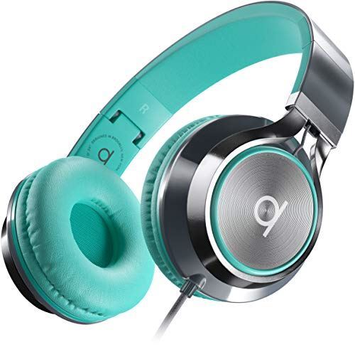 Artix CL750 Wired Headphones with Microphone and Volume Control, On Ear Stereo N
