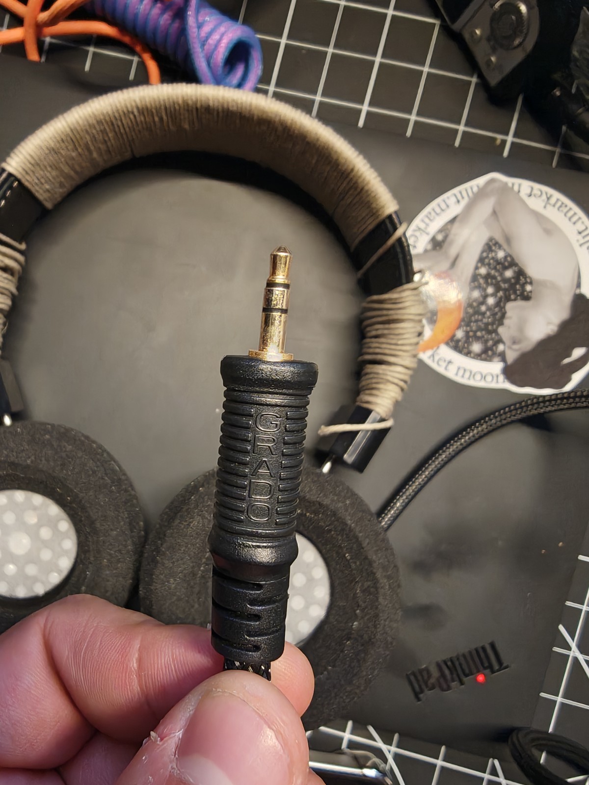 Grado Hemp v2 Headphones Open Box + L-Cush