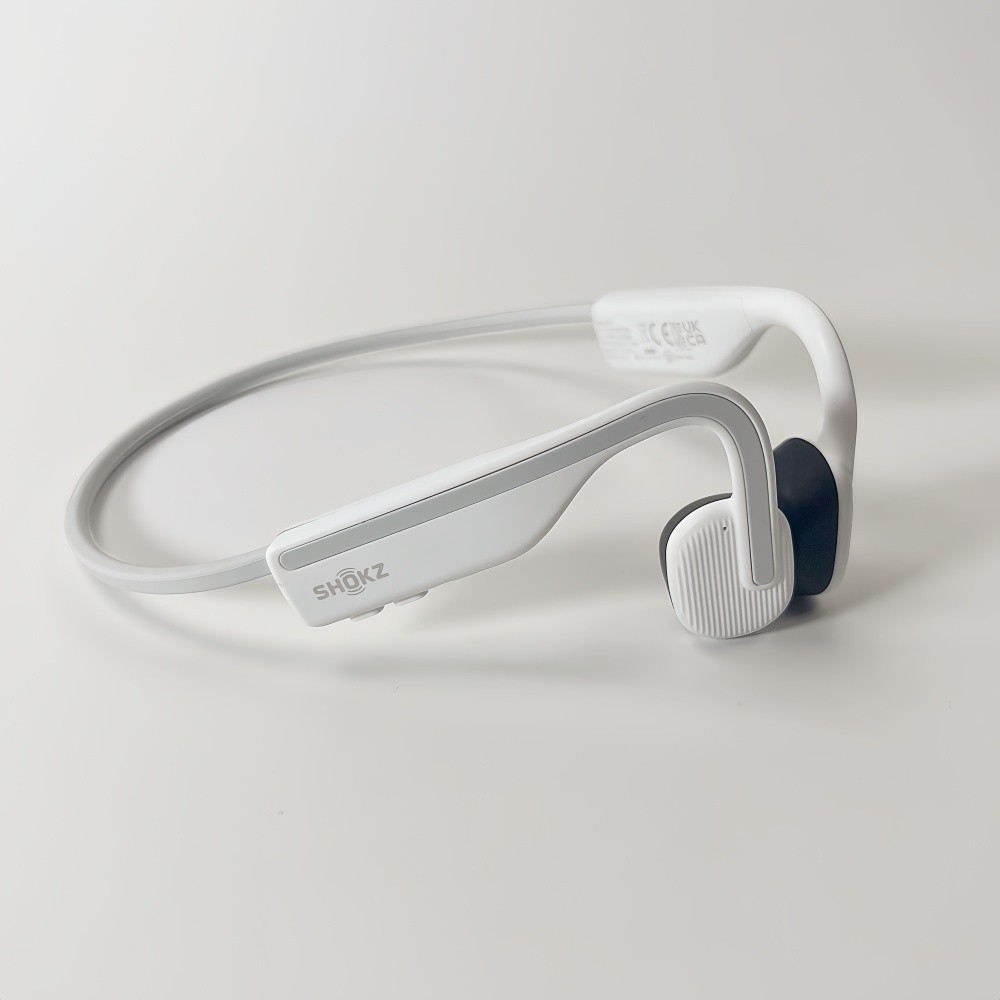 Shokz S661 Sport Sweatproof Open-Ear OpenMove Bone Conduction Headphones White
