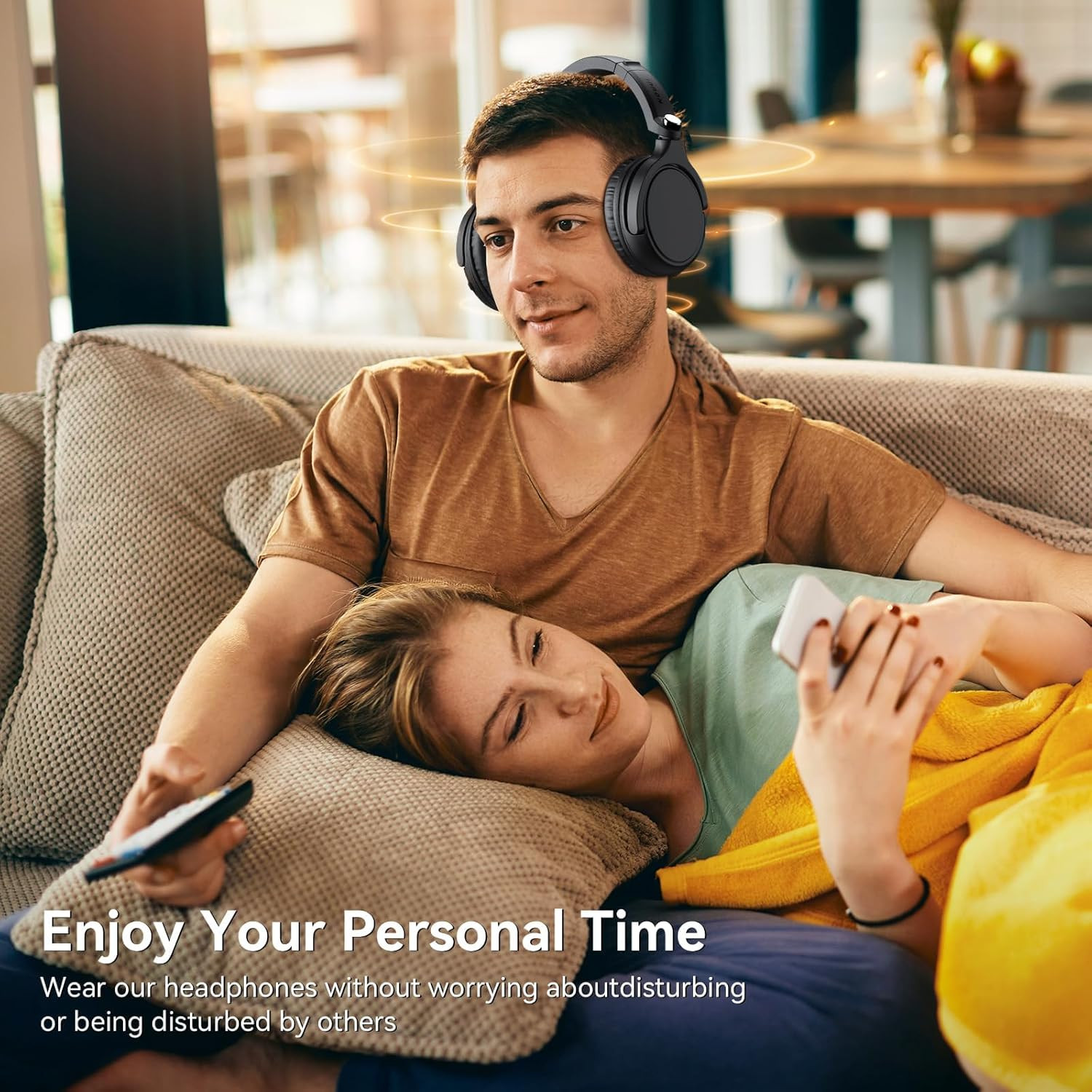 Wireless Headphones for TV Watching, TV Headphones Wireless for Seniors with Tra