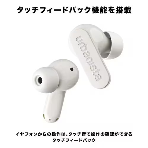 PALO ALTO Wireless Earphones Bluetooth Compatible Cloud White