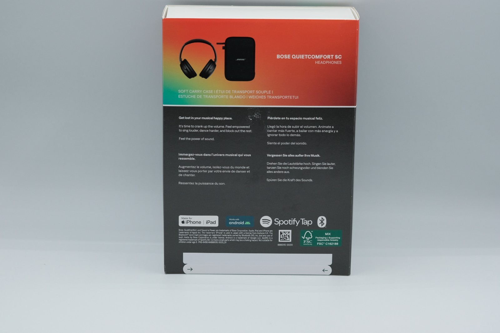 Bose QuietComfort Wireless Over-Ear Headphones – Black Brand New Sealed