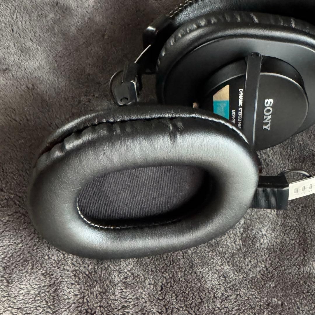 Sony MDR-7506 Studio Monitor Headphones Modified 3.5mm Jack Tested Japan