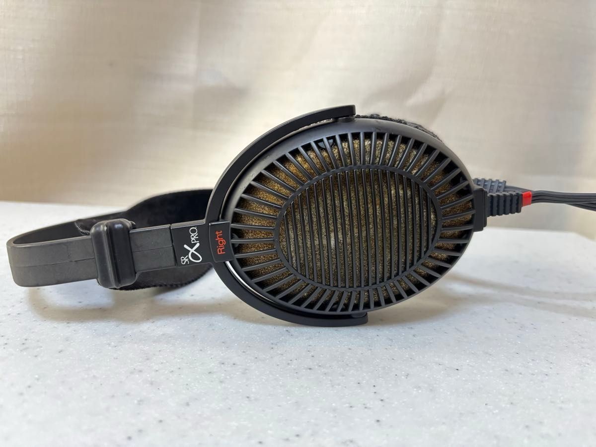 STAX SR-α PRO Electrostatic Headphones Black Tested Working