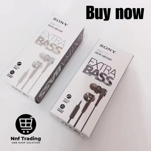 SONY MDR-XB55AP Premium In-Ear Extra Bass Headphones Stereo Earphones